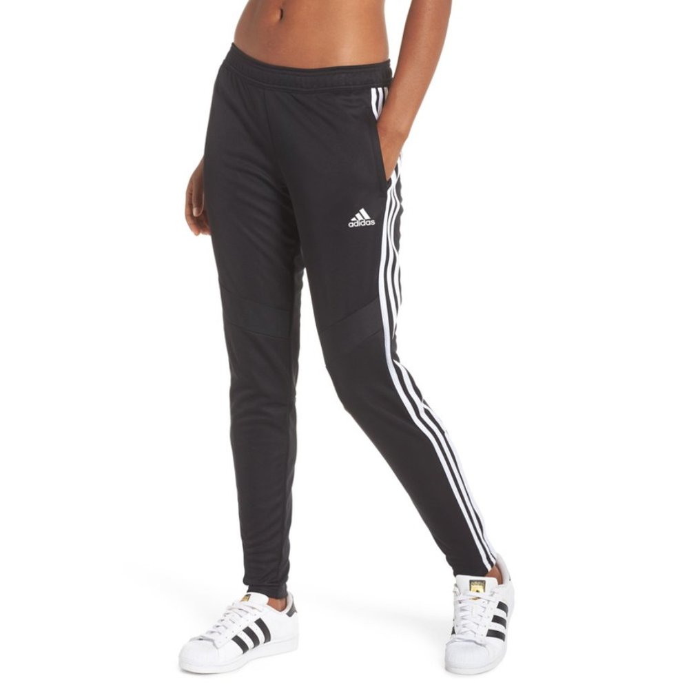SOLD xposted Adidas climacool joggers with zippers at ankles and 2 zip pockets